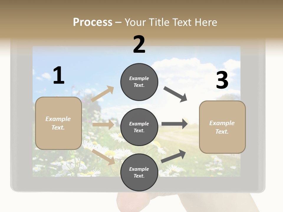 Digital Path Technology PowerPoint Template