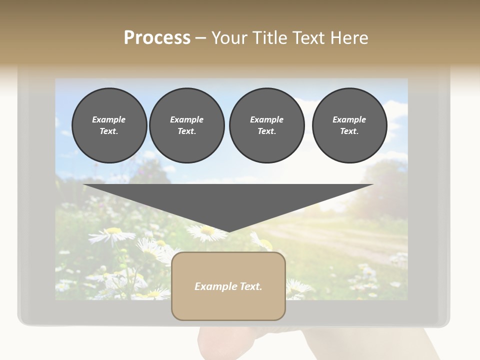 Digital Path Technology PowerPoint Template
