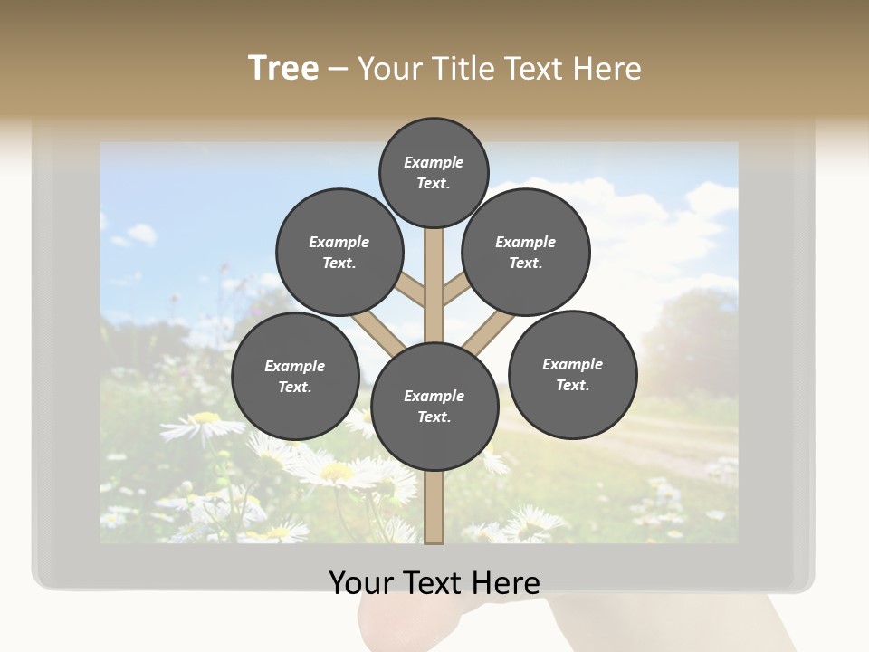 Digital Path Technology PowerPoint Template
