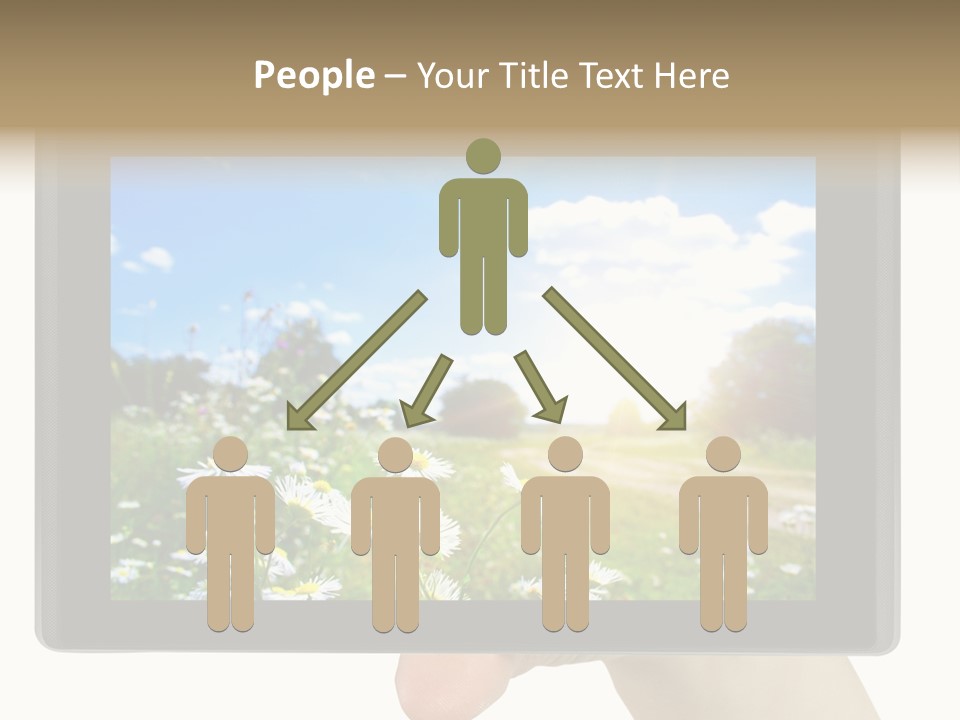 Digital Path Technology PowerPoint Template