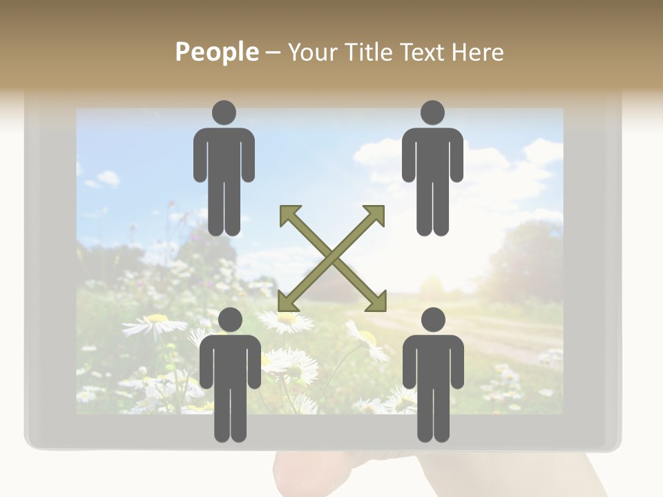 Digital Path Technology PowerPoint Template