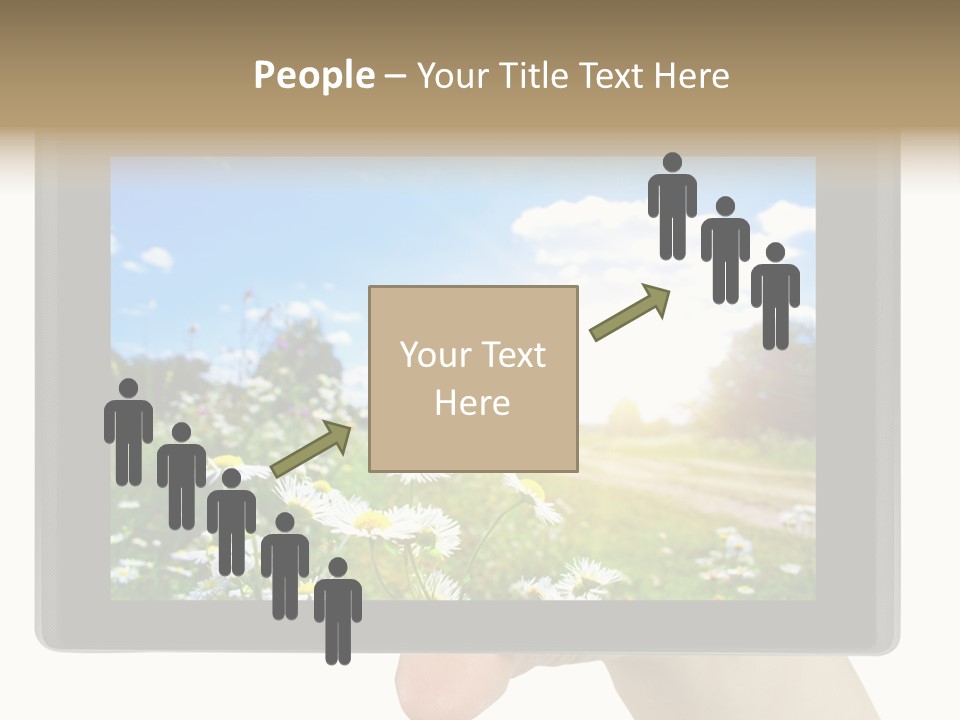 Digital Path Technology PowerPoint Template