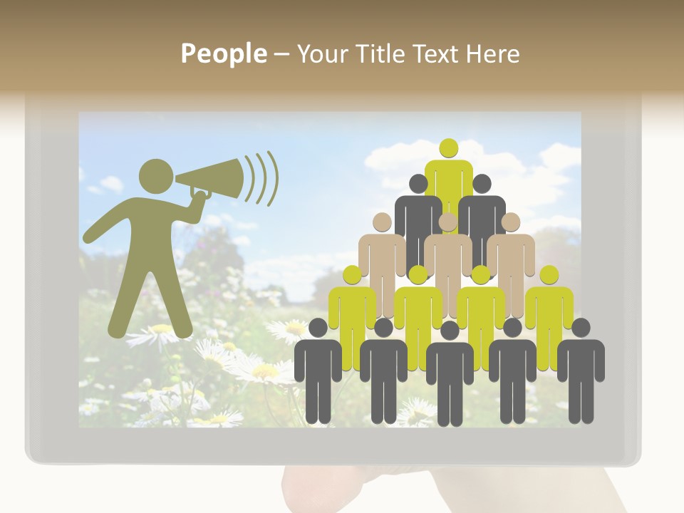 Digital Path Technology PowerPoint Template