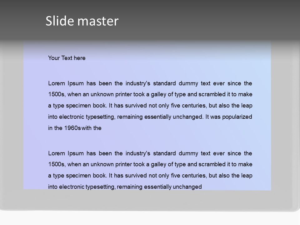 Technology Nobody Portability PowerPoint Template