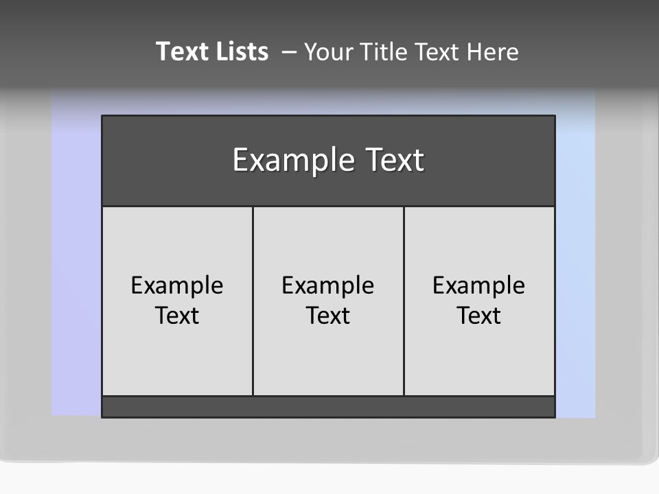 Technology Nobody Portability PowerPoint Template