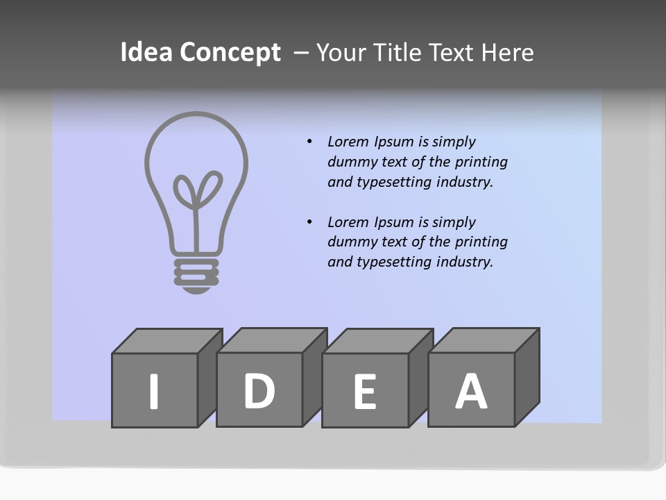 Technology Nobody Portability PowerPoint Template