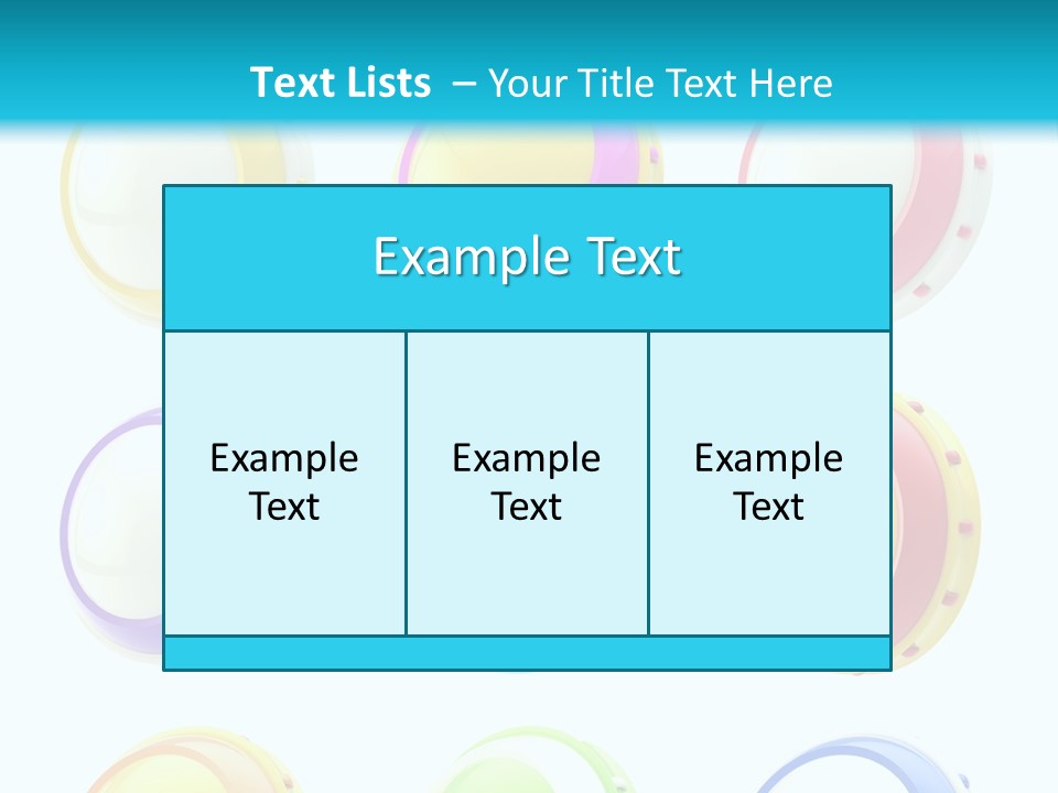 Blank Design Isolated PowerPoint Template