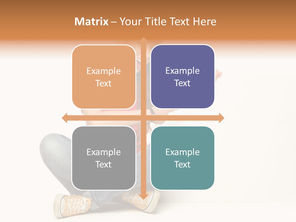 Showing Pointing Blank PowerPoint Template
