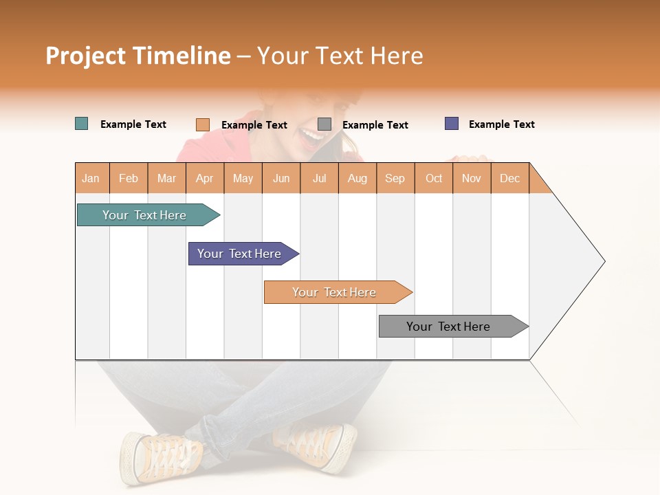 Showing Pointing Blank PowerPoint Template