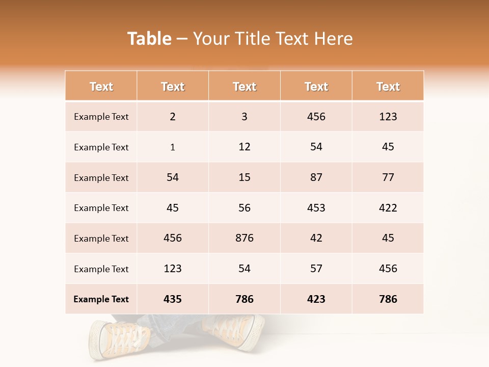 Showing Pointing Blank PowerPoint Template