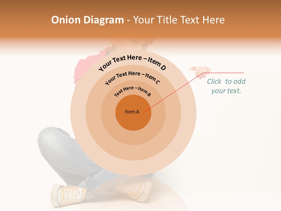 Showing Pointing Blank PowerPoint Template
