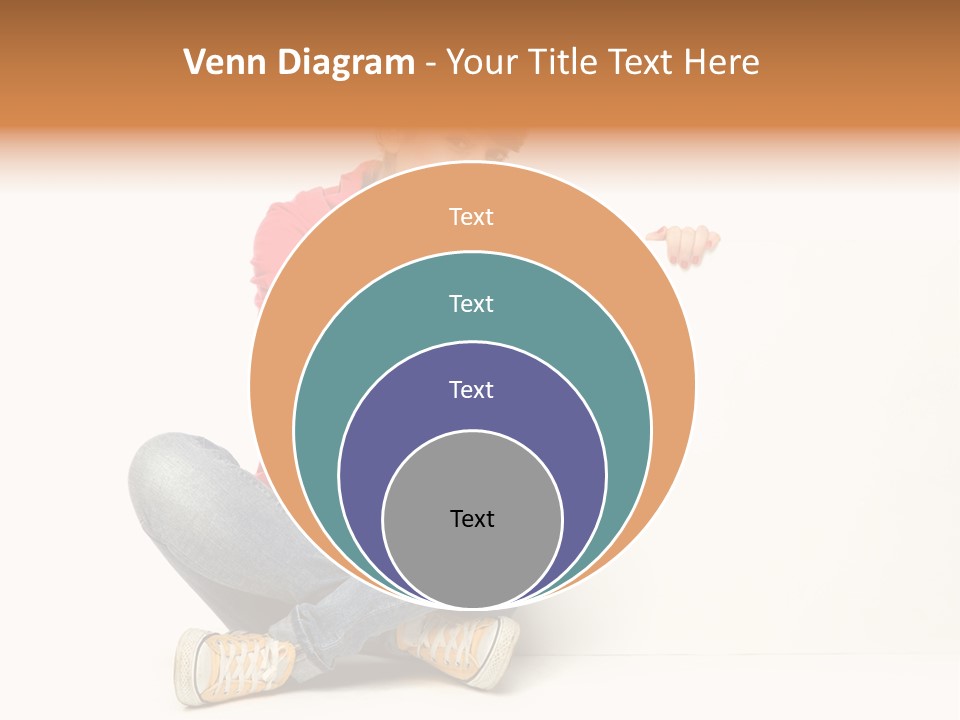 Showing Pointing Blank PowerPoint Template