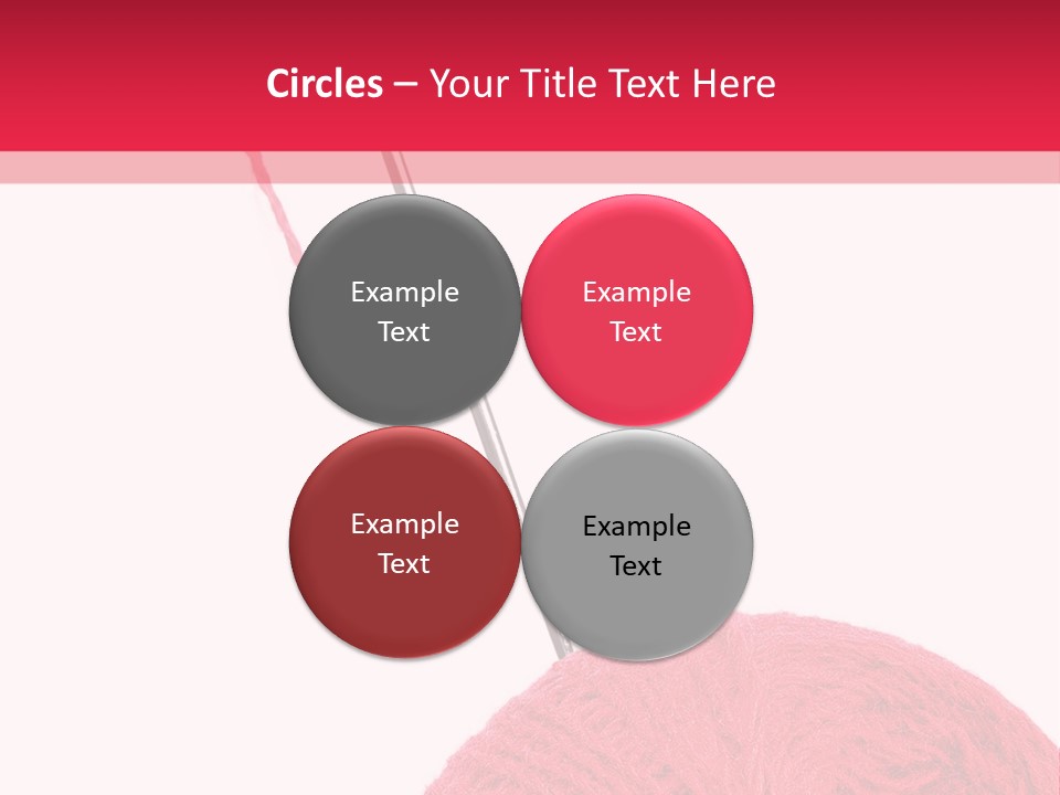 Object Texture Ball PowerPoint Template