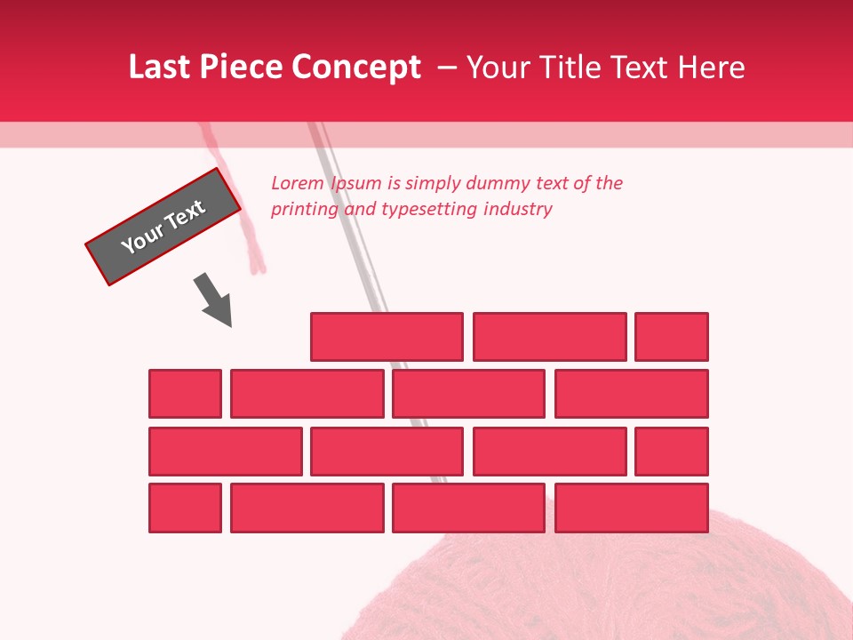 Object Texture Ball PowerPoint Template