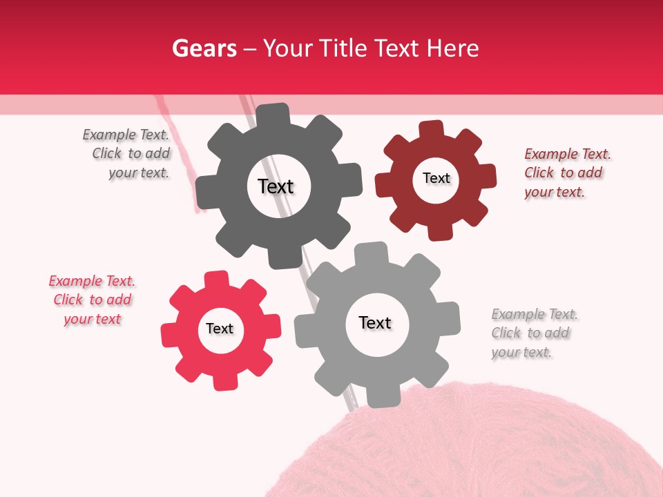 Object Texture Ball PowerPoint Template
