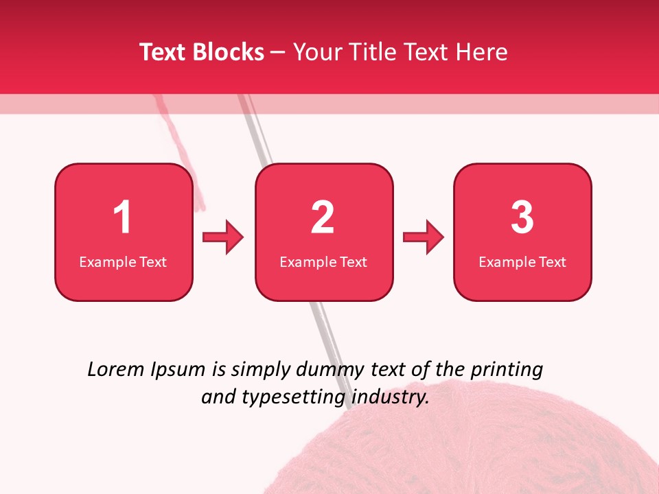 Object Texture Ball PowerPoint Template