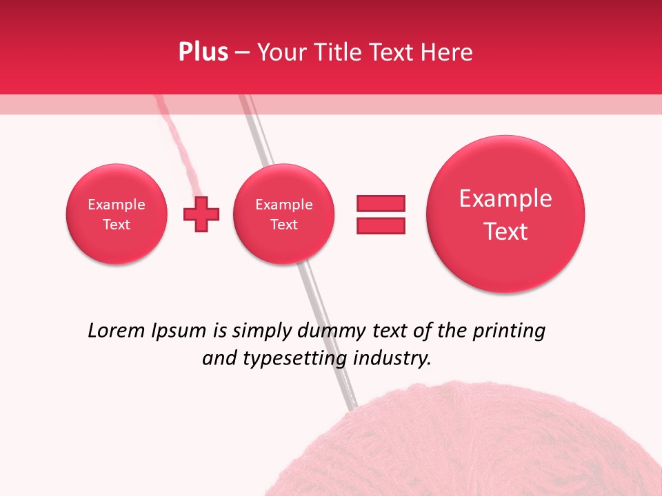Object Texture Ball PowerPoint Template