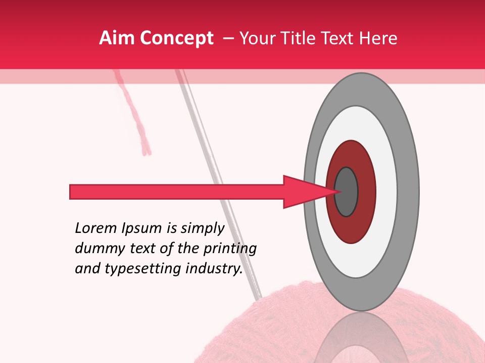 Object Texture Ball PowerPoint Template