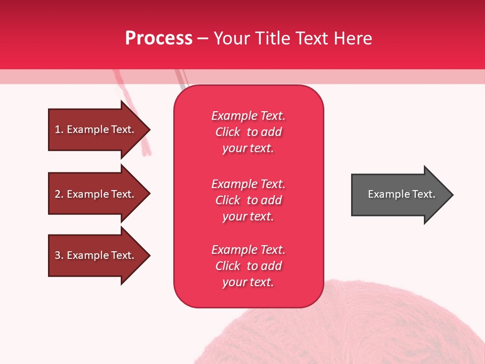 Object Texture Ball PowerPoint Template