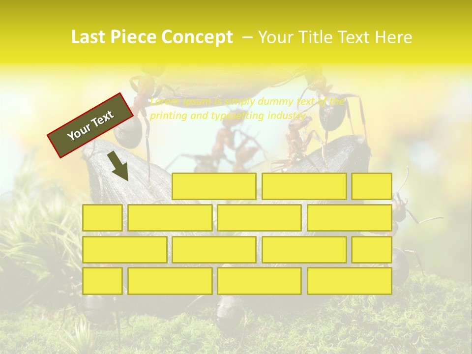 Crop Meadow Insects PowerPoint Template