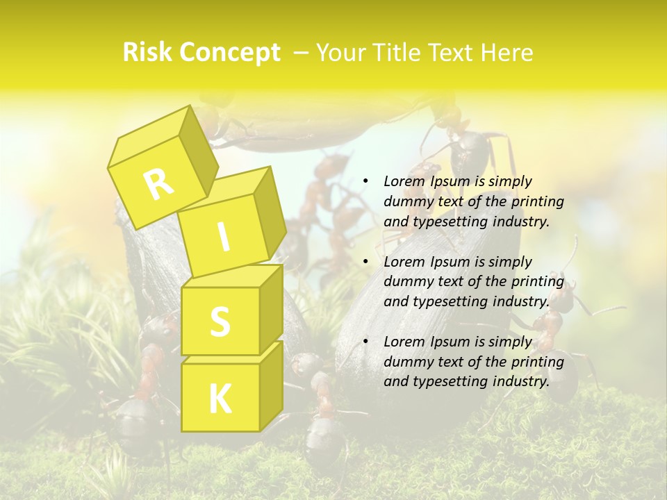 Crop Meadow Insects PowerPoint Template