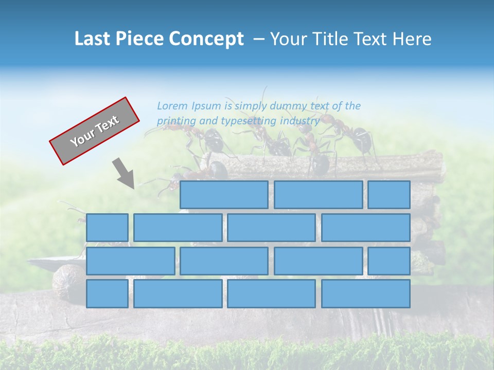Firewood Delivery Highway PowerPoint Template