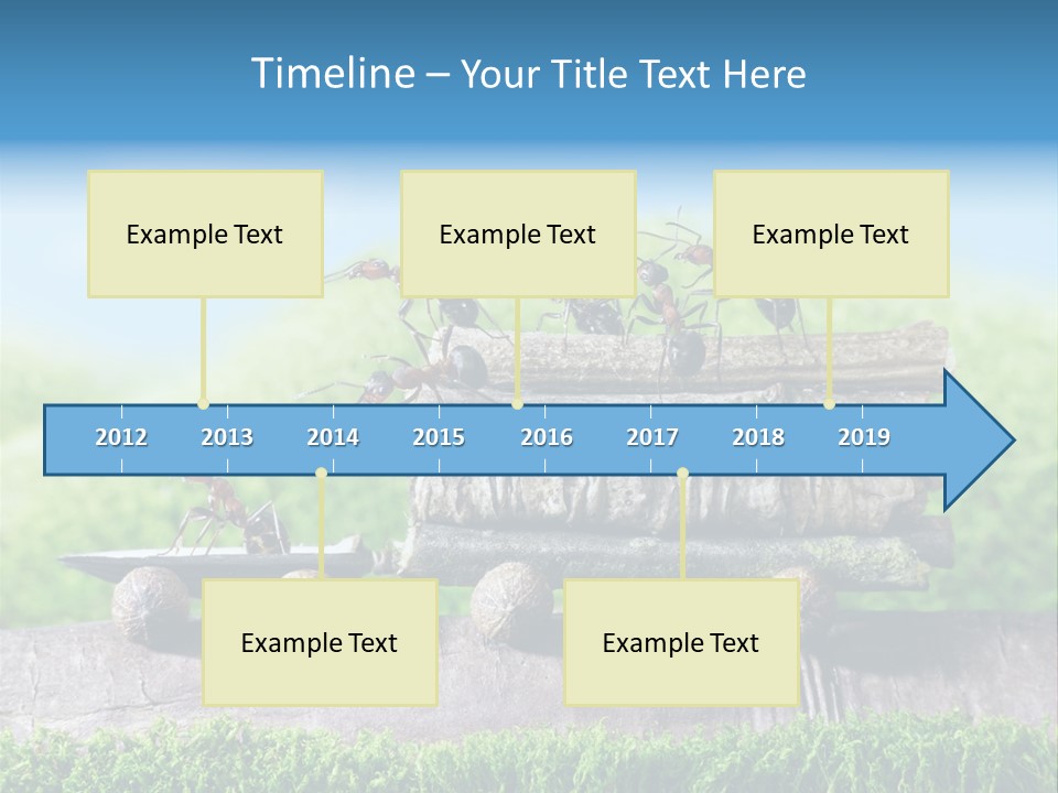 Firewood Delivery Highway PowerPoint Template