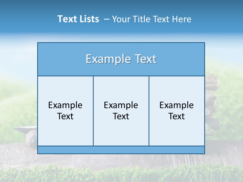 Firewood Delivery Highway PowerPoint Template
