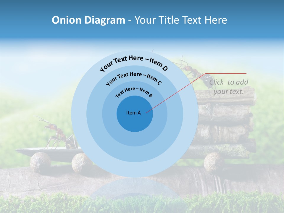 Firewood Delivery Highway PowerPoint Template