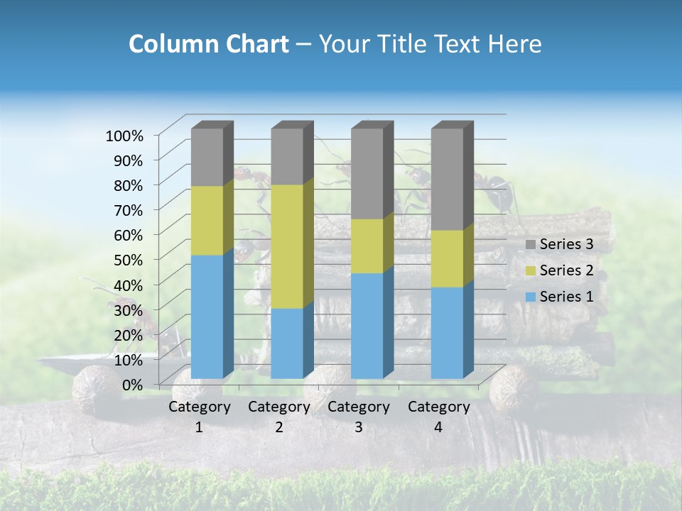 Firewood Delivery Highway PowerPoint Template
