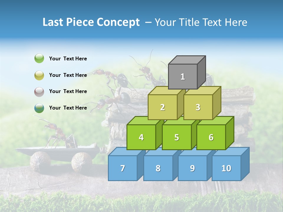 Firewood Delivery Highway PowerPoint Template