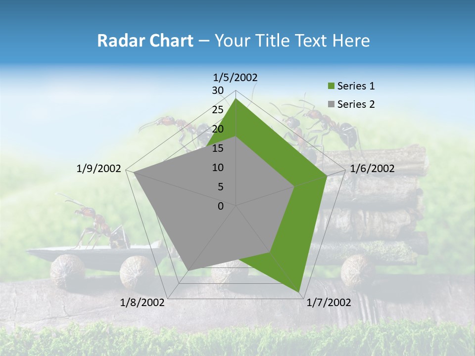 Firewood Delivery Highway PowerPoint Template