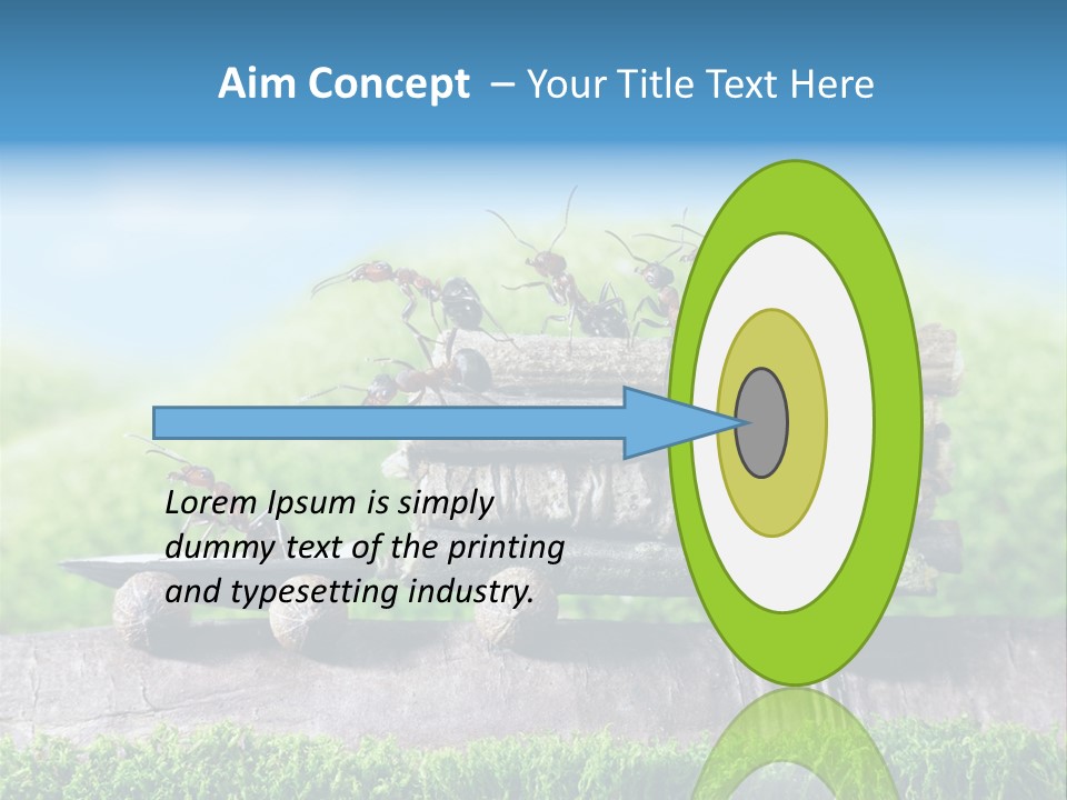 Firewood Delivery Highway PowerPoint Template