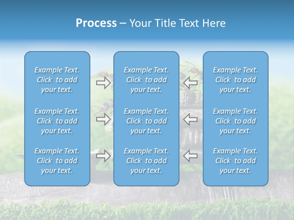 Firewood Delivery Highway PowerPoint Template