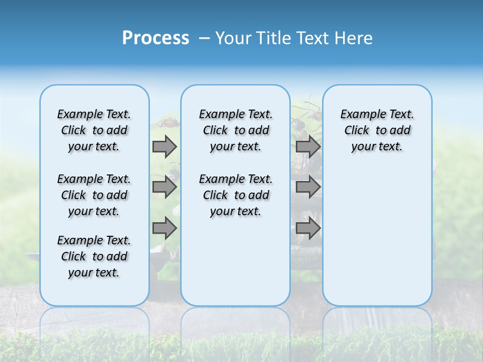 Firewood Delivery Highway PowerPoint Template