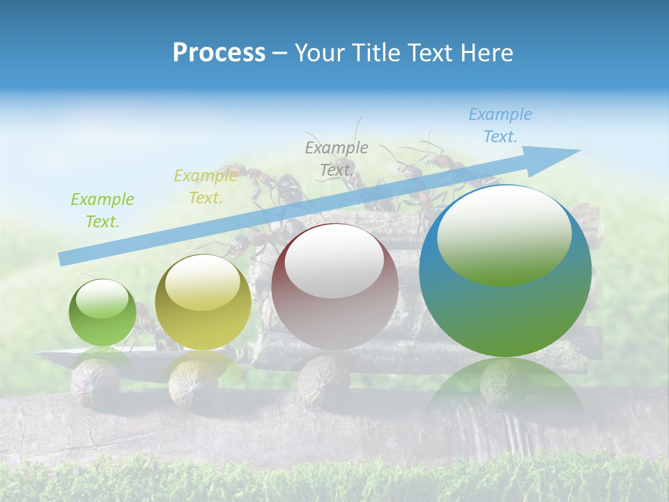 Firewood Delivery Highway PowerPoint Template