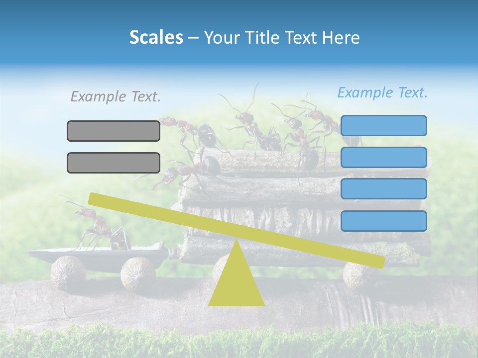 Firewood Delivery Highway PowerPoint Template