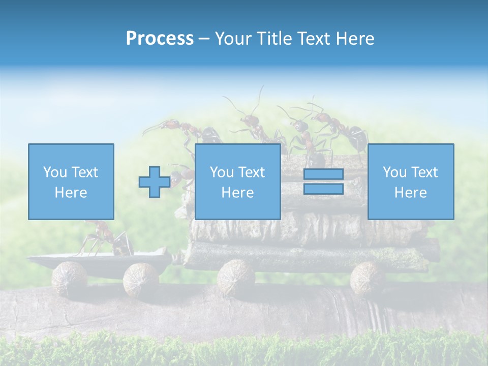 Firewood Delivery Highway PowerPoint Template