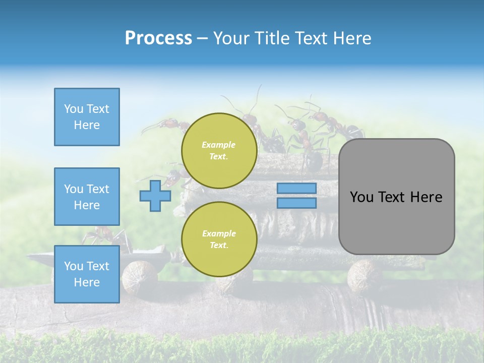 Firewood Delivery Highway PowerPoint Template