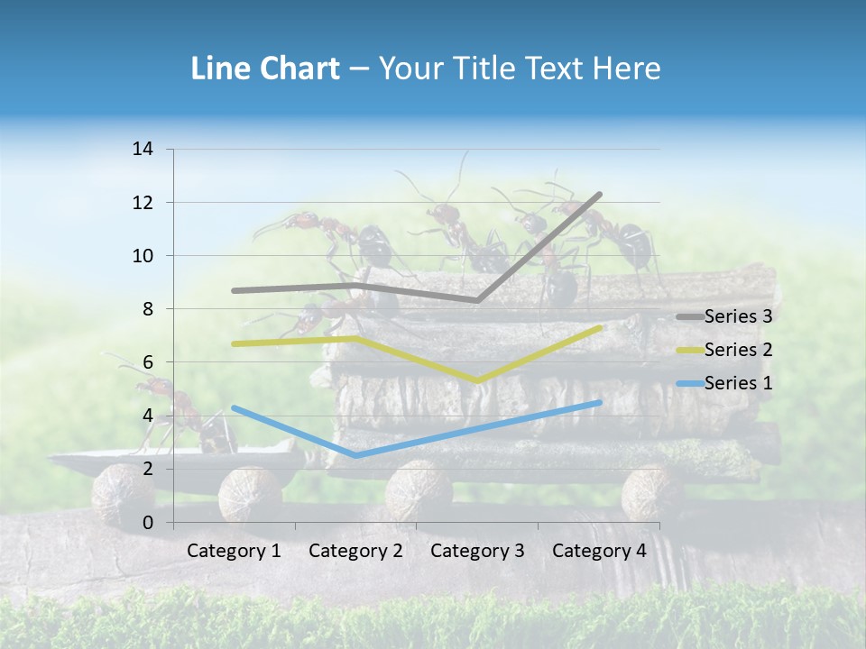 Firewood Delivery Highway PowerPoint Template