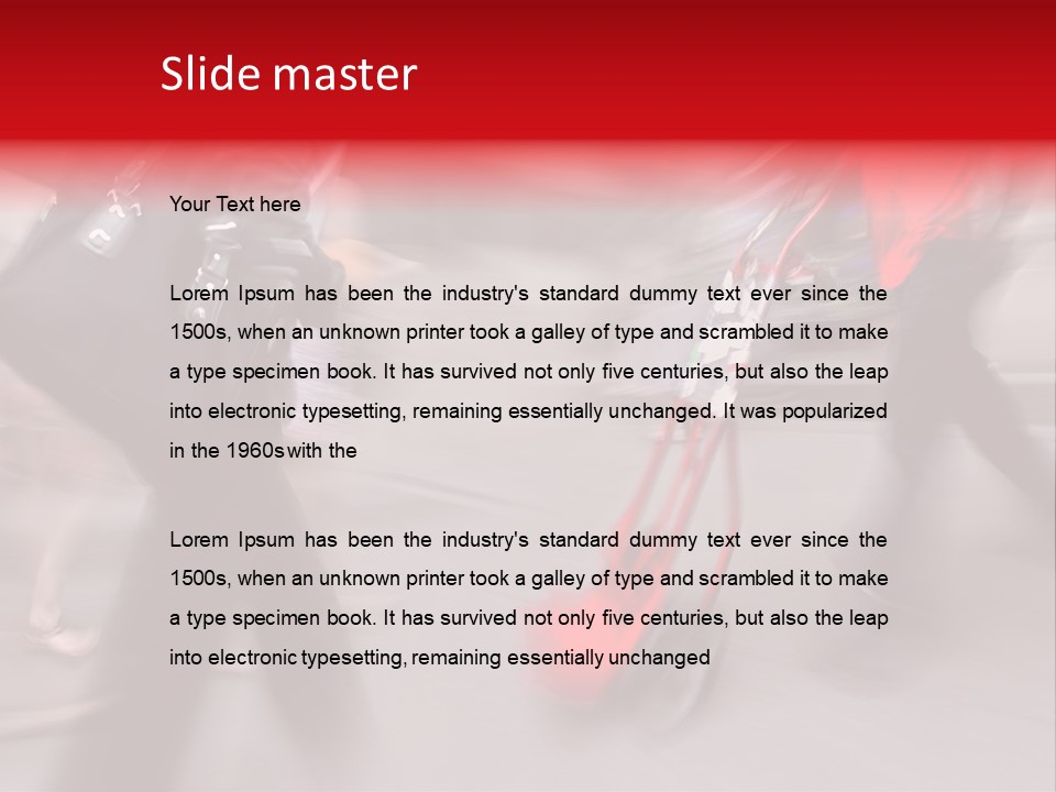 Itting Chair Communication PowerPoint Template