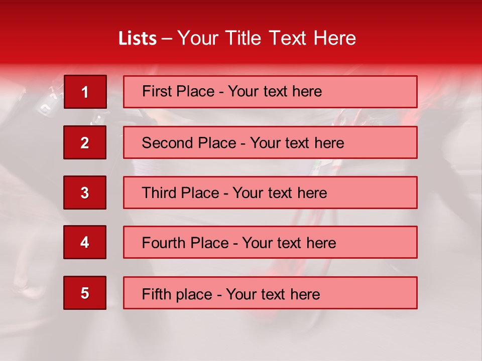Itting Chair Communication PowerPoint Template