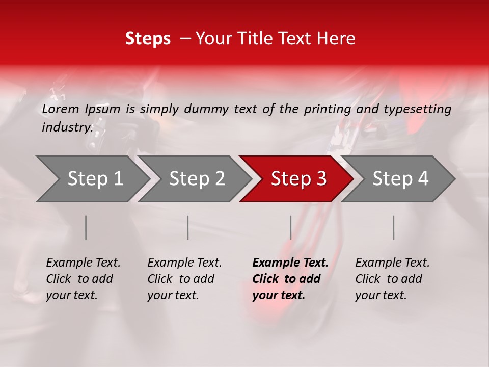 Itting Chair Communication PowerPoint Template