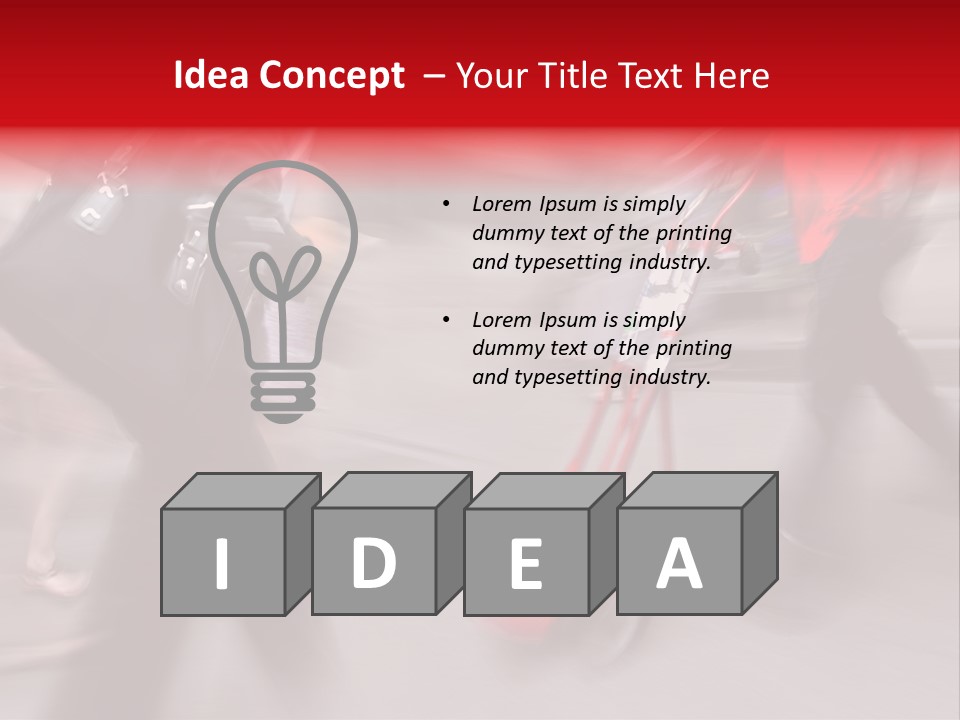 Itting Chair Communication PowerPoint Template