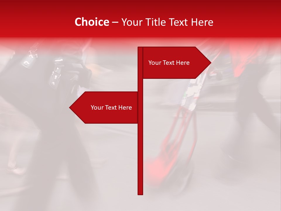 Itting Chair Communication PowerPoint Template