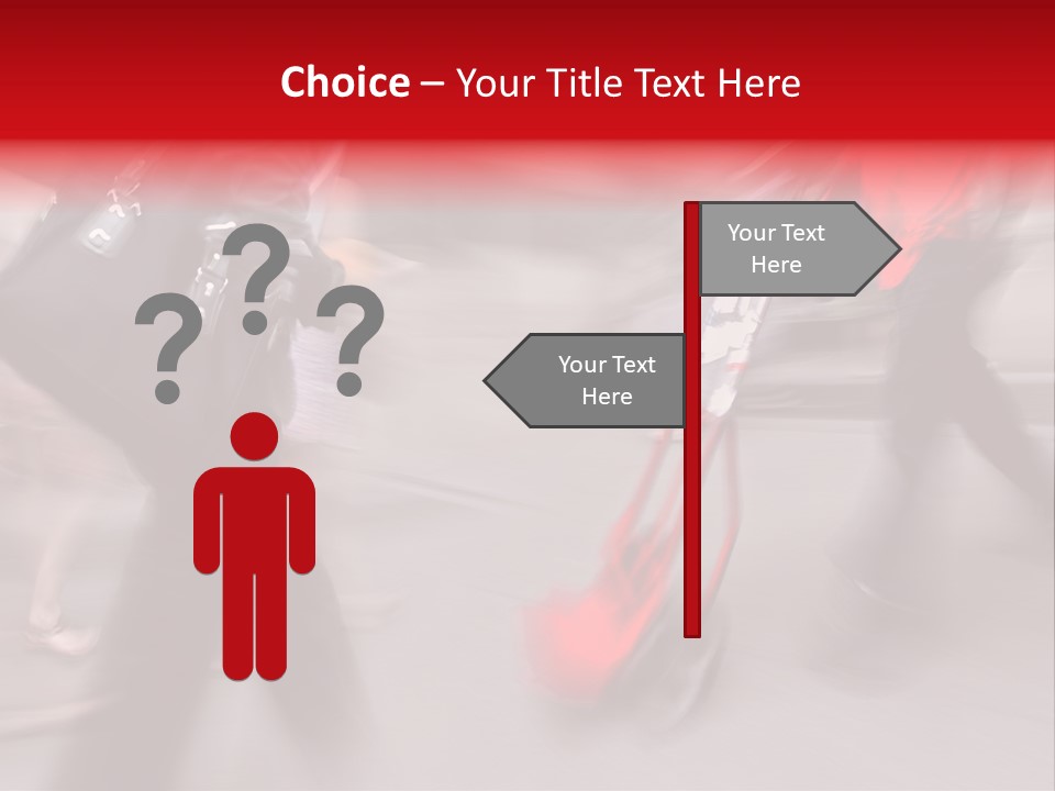 Itting Chair Communication PowerPoint Template