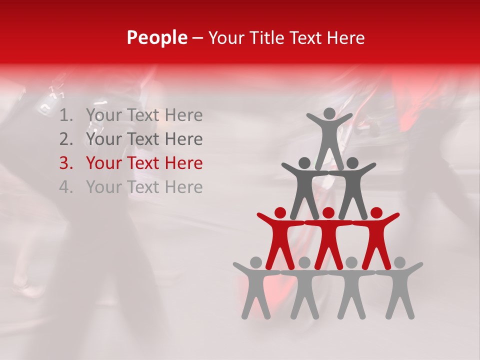 Itting Chair Communication PowerPoint Template