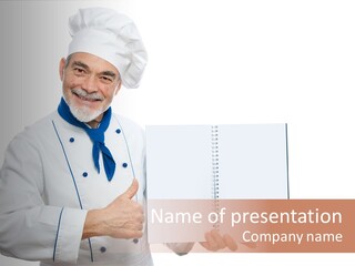 Job Food Thumb Up PowerPoint Template