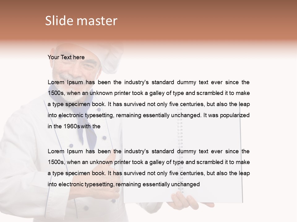 Job Food Thumb Up PowerPoint Template