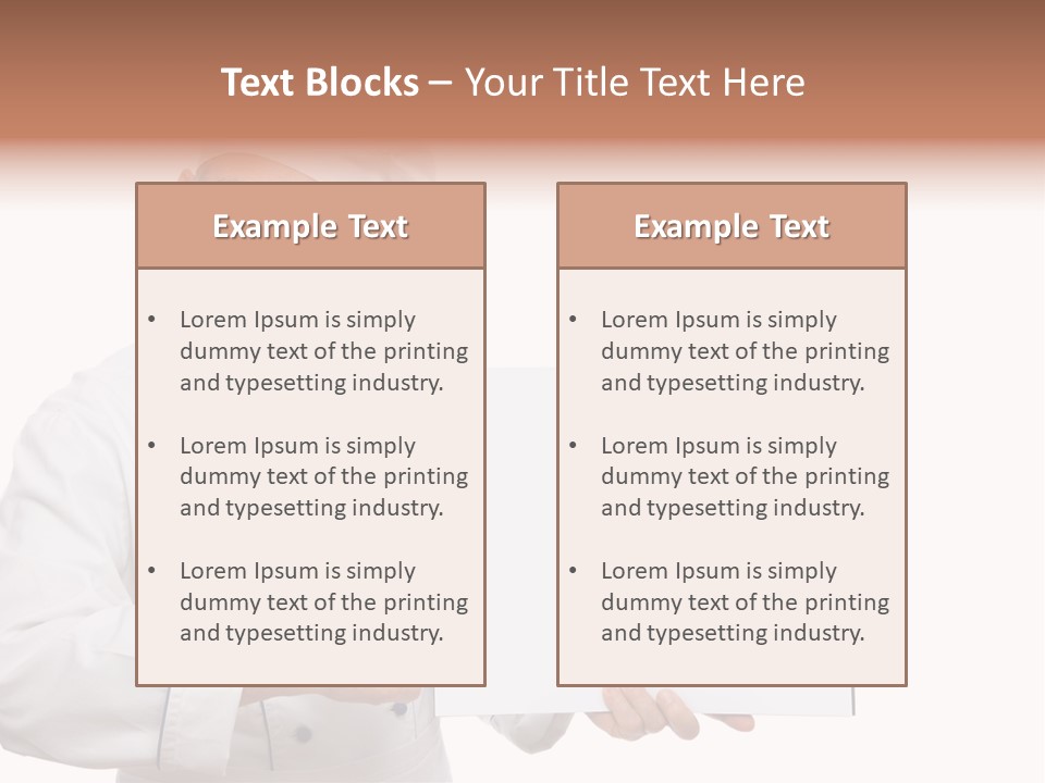 Job Food Thumb Up PowerPoint Template